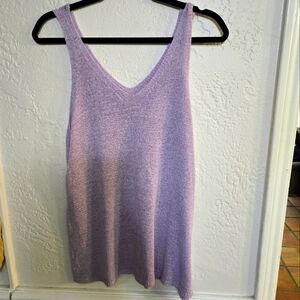 Lavender Knit Tank Top